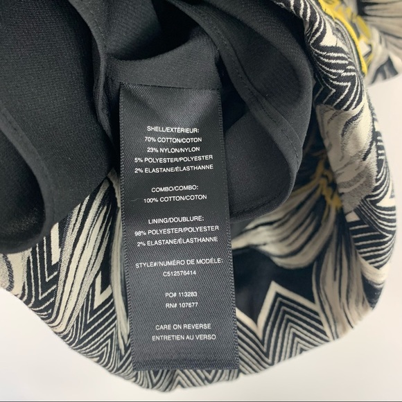 Alice + Olivia Ellis Jacquard Floral Pattern Collared Dress 10 - Picture 13 of 16